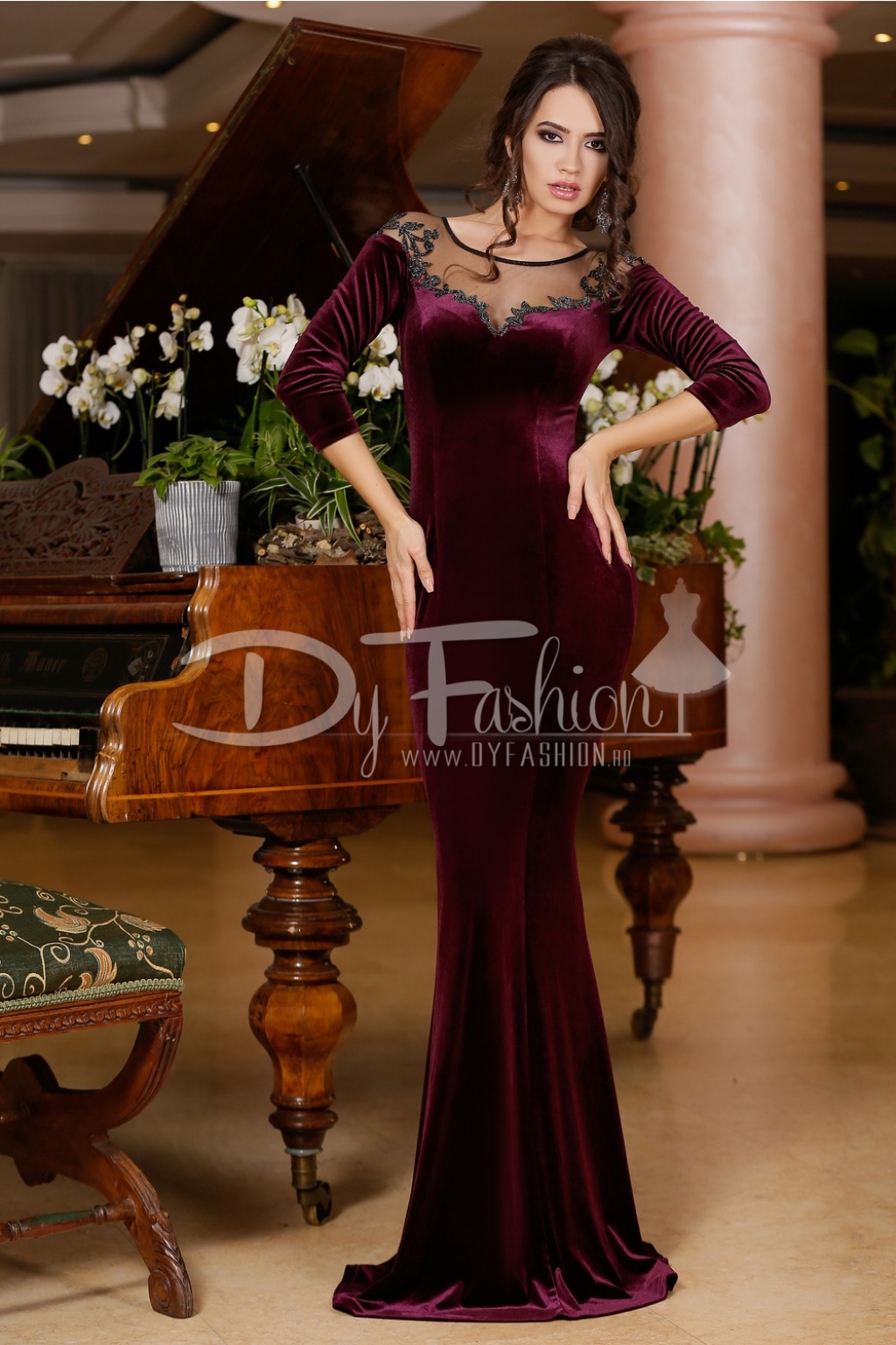 Rochie Bordo Sensuality